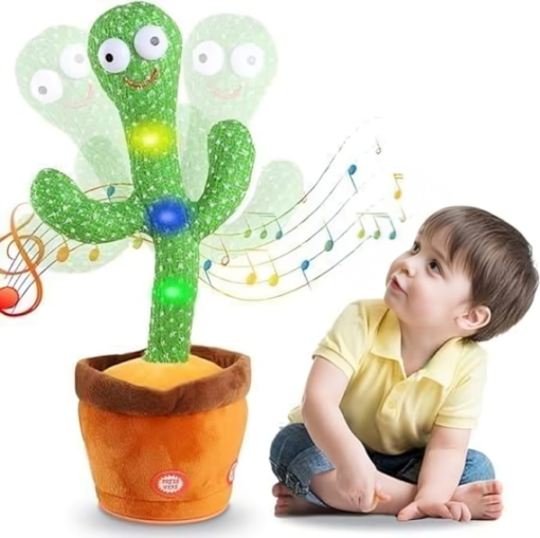 Sonpal Dancing Cactus Baby Toy Musical (Multicolor)