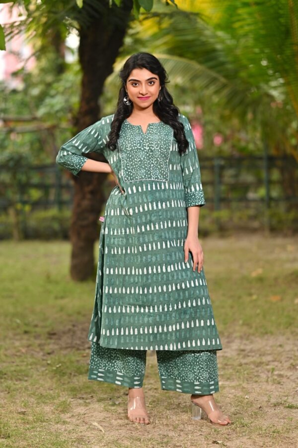 Cotton 2 Pc Kurti Set