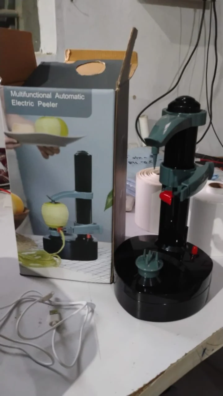 Multipurpose Electric Vegetable Fruit Peeler Automatic Potato Peeler (1 Pc) - Image 7