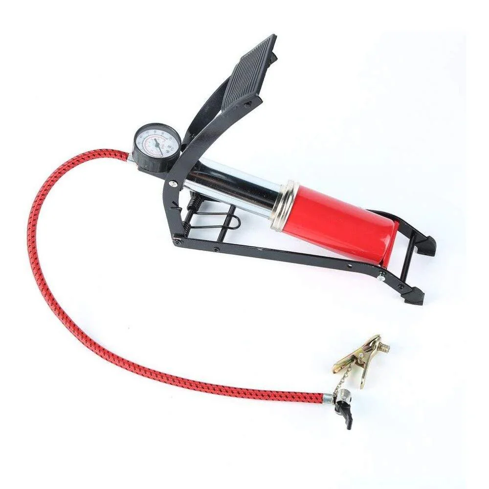 526 High Pressure Deluxe / Strong Foot Pump For Bicycle, Car, Bike - Image 5