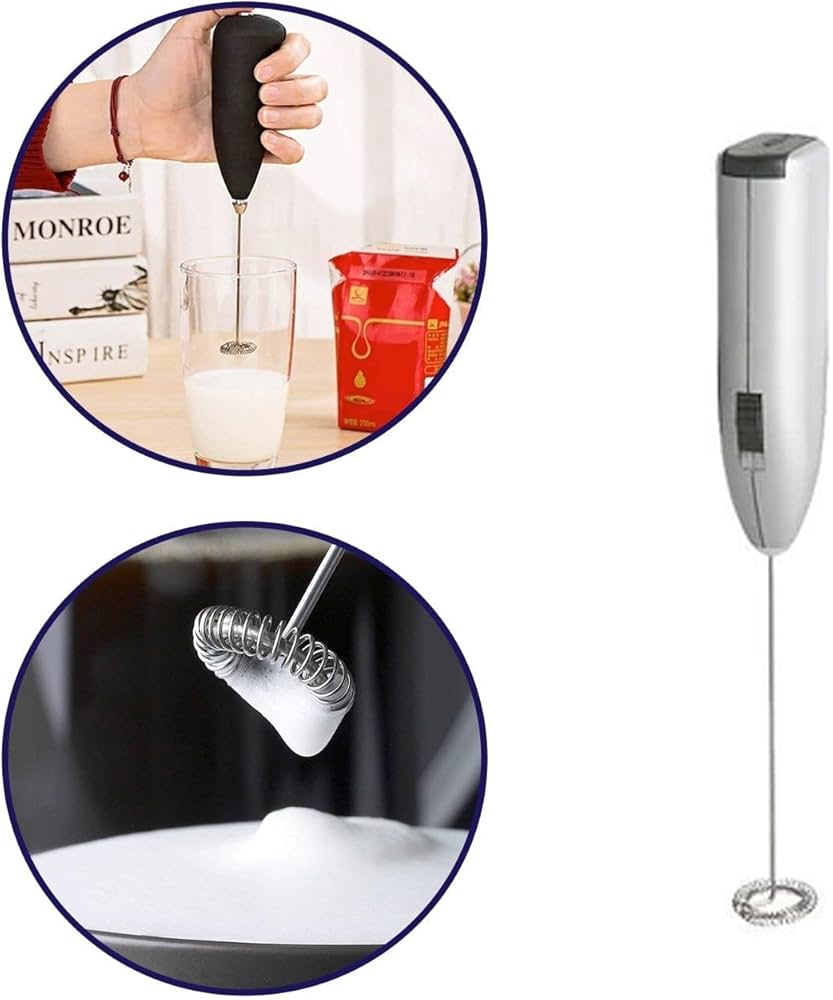 TFC Electric Milk Frother Wand – Multicolor, 1 Whisk - Image 4