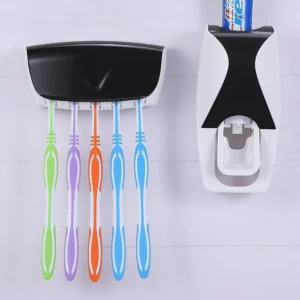 Toothpaste Dispenser & Tooth Brush With Toothbrush
