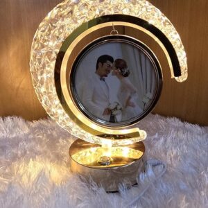 Customized LED Crystal Moon Lamp Photo Frame | Best Gift Ideas